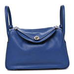 Swift Epsom Lindy 30 Tressage De Cuir Bleu Brighton Bleu Sapphire Capucine