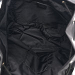 Nylon Monogram Small Single Buckle Backpack Black