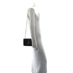 Grain De Poudre Small Monogram Kate Satchel Black