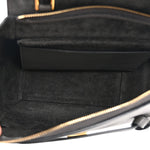 Baby Grained Calfskin Micro Belt Bag Grey