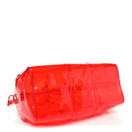 PVC Monogram Keepall Bandouliere 50 Grenadine Red