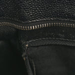 Caviar Quilted Medallion Tote Black