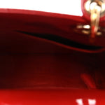 Patent Cannage Small Lady Dior Red