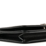 Caviar Quilted Boy Wallet On Chain WOC Black