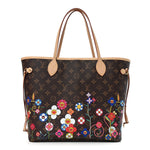 LV X TM Monogram Flowers Neverfull MM