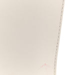 Lambskin Iridescent PVC Chevron Quilted Medium Boy Flap White Silver