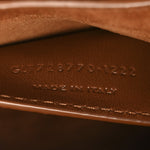 Vegetable Tanned Calfskin Le Caban Satchel Bag Brick