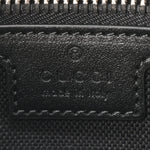 Soft GG Supreme Monogram Web Belt Bag Black Grey