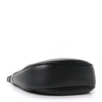 Supple Calfskin Cuir Triomphe Small Heloise Shoulder Bag Black