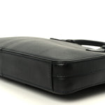 London Check Ainsworth Briefcase Dark Charcoal
