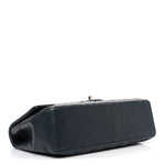 Lambskin Quilted Jumbo Single Flap Grey