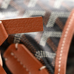 Goyardine Boheme Hobo Black Gold
