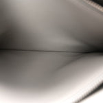 Lambskin Embossed Monogram Coussin PM Cream Grey