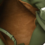 Nappa Flamenco Knot Clutch Rosemary