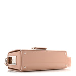 Calfskin Logo Medium Cat Pencil Bag Pink