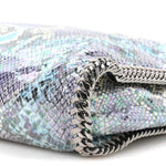Eco Python Oleographic Big Falabella Tote Navy