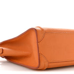 Goatskin Nano Luggage Orange