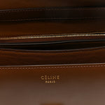Box Calfskin Medium Classic Box Flap Bag Camel