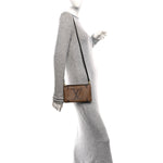 Reverse Monogram Giant Double Zip Pochette