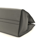 Saffiano Cuir Calfskin Medium Monochrome Top Handle Tote Ardesia