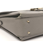 Dollar Calfskin Interlocking G Top Handle Shoulder Bag Loess