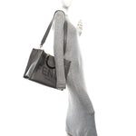 Vitello King Plexiglass Logo Embossed Medium Fendi Sunshine Shopper Tote Moon