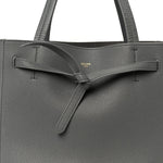 Soft Grained Calfskin Small Belt Cabas Phantom Grey