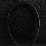 Grained Calfskin Baby Sac De Jour Black