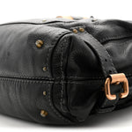 Calfskin Paddington Hobo Black