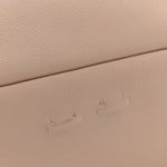 Soft Calfskin Large Aimée Shoulder Bag Travertine