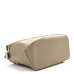 Grained Calfskin Small Puzzle Edge Bag Sand