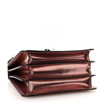 Metallic Calfskin Serpenti Forever Top Handle Rose Quartz
