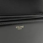 Shiny Calfskin Medium Triomphe Black