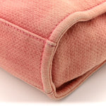 Canvas Mini Deauville Tote Red
