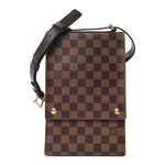 Damier Ebene Portobello Travel Shoulder Bag