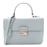 Saffiano Lux Sound Top Handle Light Blue