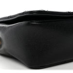 Caviar Quilted Small Fashion Therapy Flap Bag Black