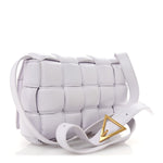 Nappa Maxi Intreccio Padded Cassette Crossbody Bag Mirth Washed