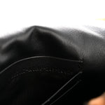 Shearling Vitello Dolce Macro FF 1974 Mini Baguette Tobacco Black