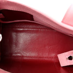 Grained Calfskin Small The Tote Bag Ribbon Pink