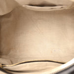Monogram Selleria Calfskin Vintage Web Medium Boston Dark Brown