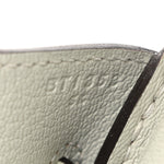 Togo Birkin 30 Gris Neve