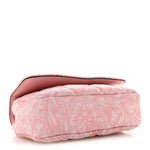 Baroque Jacquard Quilted Small Medusa Shoulder Bag Baby Pink