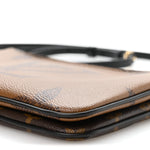 Reverse Monogram Giant Double Zip Pochette