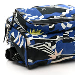 Canvas Cruise La Pausa Print Backpack Blue Multicolor
