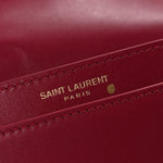 Box Calfskin Mini Voltaire Shoulder Bag Burgundy