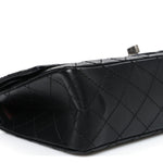 Aged Calfskin Quilted 2.55 Reissue 225 Flap Black