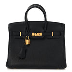 Togo Birkin 25 Black