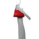 Pebbled Calfskin Medium Soho Chain Shoulder Bag Tabasco Red