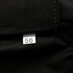 Tessuto Nylon Saffiano Viaggio Duffle Black